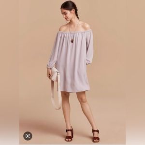 Aritzia Wilfred Off the Shoulder midi dress size XS